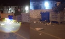 Okul önü çöplüğe döndü! Mahalleli tepkili...