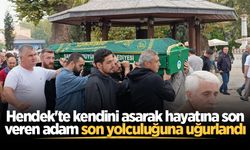 Hendek'te kendini asarak hayatına son veren adam son yolculuğuna uğurlandı