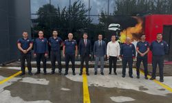 Kaymakam Gökpınar'dan itfaiye personeline ziyaret