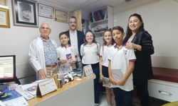 Öğrencilerden Bilge Hastanesi’ne Türkçe isim teşekkürü