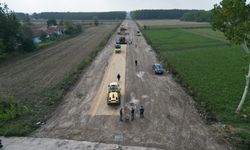 Yahyalı Bağlantı Yolu’nda asfalt hazırlıkları başladı