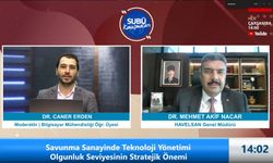 HAVELSAN Genel Müdürü Nacar: "Teknoloji yönetimi stratejik bir kabiliyettir"
