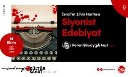 “İsrail’in Zihin Haritası: Siyonist Edebiyat” OSM’de konuşulacak