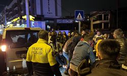 Park halinde ki araca saplandı: 1 yaralı