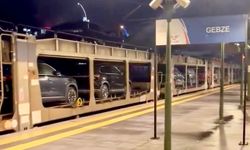Togg'lar tren ile Avrupa yolunda