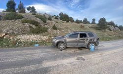 Bilecik'te takla atan araçta 2 kişi yaralandı