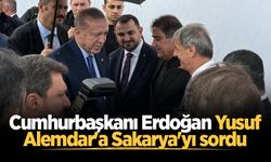 Cumhurbaşkanı Erdoğan Yusuf Alemdar'a Sakarya'yı sordu
