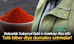 Bakanlık Sakarya'daki o markayı ifşa etti: Tatlı biber diye domates satmışlar!