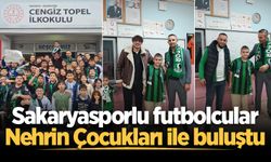 Sakaryasporlu futbolcular Nehrin Çocukları ile buluştu