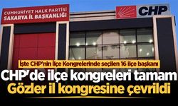 CHP'de ilçe kongreleri tamam, gözler il kongresine çevrildi
