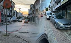 Akyazı'da kaldırım işgali tepkisi