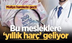 Maliye, bu mesleklere yıllık harç zorunluluğu getirecek