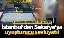 İstanbul'dan Sakarya'ya uyuşturucu sevkiyatı! 1 kilo metamfetamin ele geçirildi