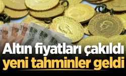 Altın fiyatları için yeni tahmin