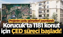 Korucuk'ta 1181 konut için ÇED süreci başladı! Projenin uydu görselleri yayınlandı
