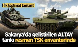 İlk teslimat tamam! Sakarya'da geliştirilen ALTAY tankı resmen TSK envanterinde