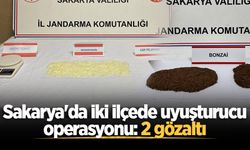 Sakarya'da iki ilçede uyuşturucu operasyonu: 2 gözaltı
