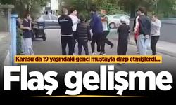 Karasu'da 19 yaşındaki genci muştayla darp etmişlerdi... Flaş gelişme