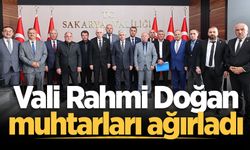 Vali Rahmi Doğan, muhtarları ağırladı