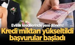 Evlilik kredilerinde yeni dönem! Kredi miktarı yükseltildi, başvurular başladı