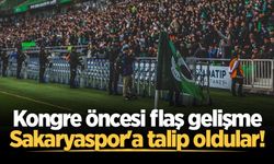 Kongre öncesi flaş gelişme: Sakaryaspor'a talip oldular!