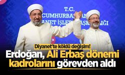 Diyanet'te köklü değişim! Erdoğan, Ali Erbaş dönemi kadrolarını görevden aldı