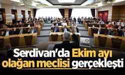 Serdivan'da Ekim ayı olağan meclisi gerçekleşti