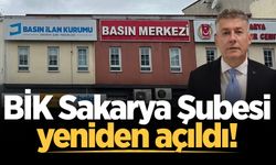BİK Sakarya Şubesi yeniden açıldı!