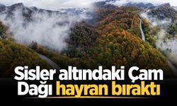Sisler altındaki Çam Dağı hayran bıraktı