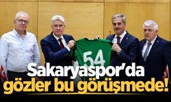 Sakaryaspor'da gözler bu görüşmede!