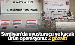 Serdivan'da uyuşturucu ve kaçak ürün operasyonu: 2 gözaltı
