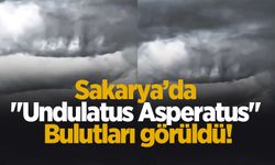 Sakarya'da nadir bulut görüntüsü