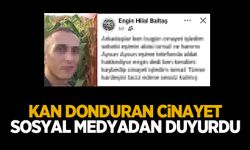 Eşini öldürüp sosyal medyadan itiraf etti!