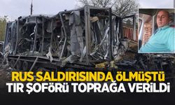 Rus saldırısında ölen Sakaryalı tır şoförü Karasu'da toprağa verildi
