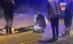 Yola bırakılan mıcır yığını hastanelik etti