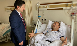 Sağlık Müdürü Özdemir'den hastalara ziyaret