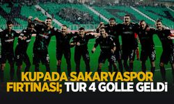 Sakarya'da tur 4 golle geldi
