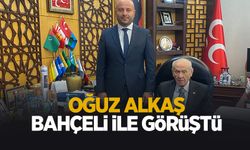 Oğuz Alkaş’tan Devlet Bahçeli’ye ziyaret