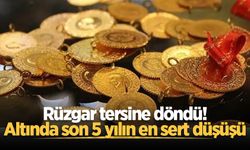 Rüzgar tersine döndü! Altında son 5 yılın en sert düşüşü