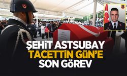 Şehit Astsubay Tacettin Gün, son yolculuğuna uğurlandı