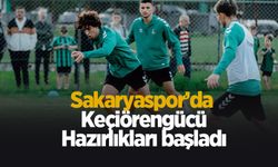 Sakaryaspor, Keçiörengücü maçı hazırlıklarına başladı