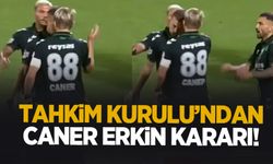 Tahkim Kurulu'nun Caner Erkin kararı belli oldu