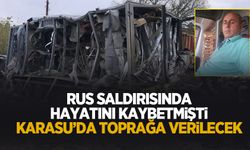 Rus saldırısında ölen Sakaryalı tır şoförü Karasu'da toprağa verilecek