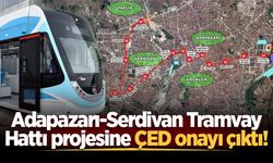 Adapazarı-Serdivan Tramvay Hattı projesine ÇED onayı çıktı!
