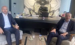 MHP İl Başkanı Alkaş, AK Parti İl Başkanı Tever’i ağırladı