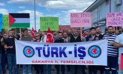 Türk-İş Sakarya’dan İsrail’in Gazze’ye saldırısına tepki: “Zulme karşı birleşmeliyiz”
