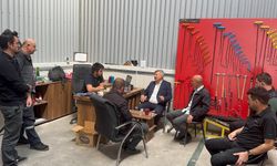 Ramazan Ünal esnaf ziyaretlerine devam ediyor