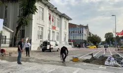 Valilik Çalışma Ofisi önünde yeni düzenleme