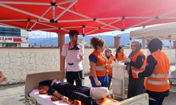 Akyazı'da gerçeği aratmayan deprem tatbikatı