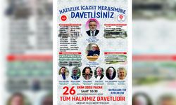 Akyazı’da icazet töreni